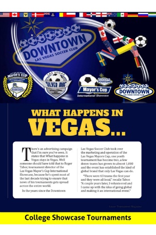 Soccer Tournament Magazine The Ultimate Guide to Adult and Youth Soccer Tournaments screenshot 4
