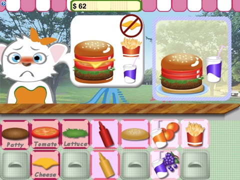 Fun Yummy Burger Games App Free - Virtual Shop & Restaurant Staff like Real Experience for Preschool Boy and Girl Kid Game Apps screenshot 3