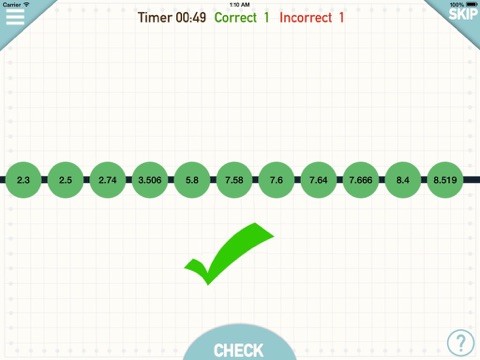 Number Line:Fractions,Decimals and Negatives screenshot 3