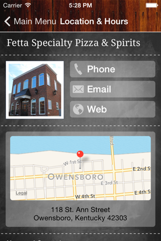 Fetta Specialty Pizza & Spirits screenshot 3