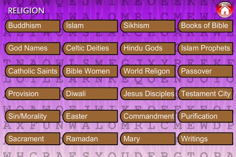 Word Search Humanities (Geography, History, Religion) screenshot 4