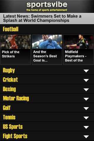 Sportsvibe screenshot 3