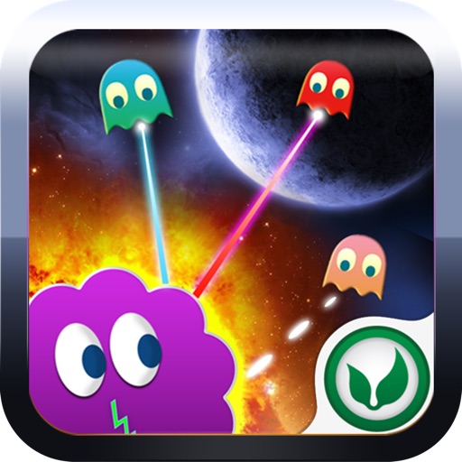 Alien Combat - Cartoon Space Galaxy Invaders Icon