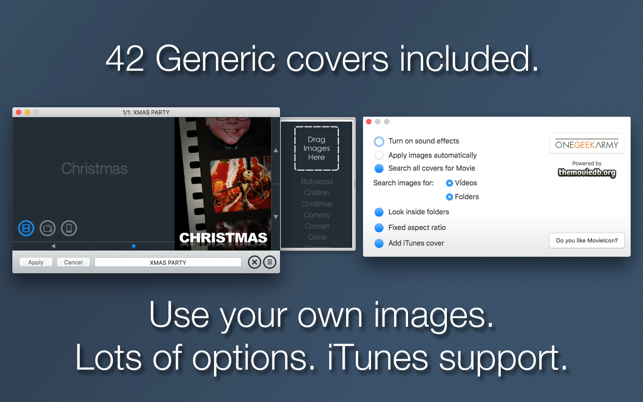 ‎MovieIcon - Adds cover art to your movie files Screenshot
