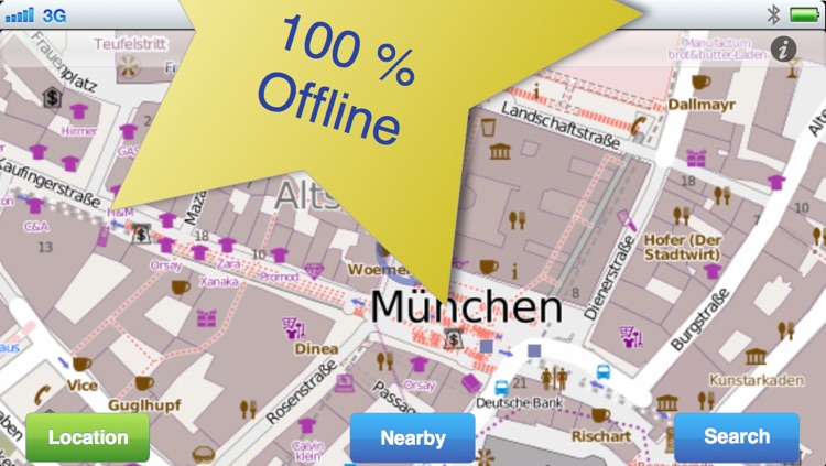 Munich No.1 Offline Map