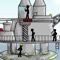 Stickmen discovered massive oil fields and rushed to set up an oil rig to extract hefty profits