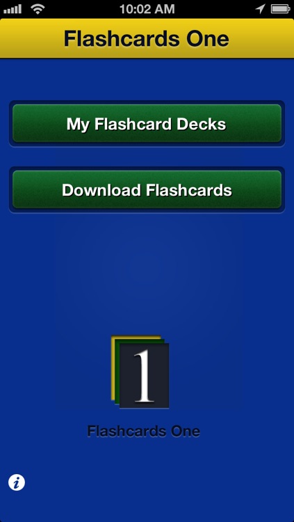 Flashcards One