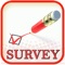 Survey Questionnaire App allows you to conduct the survey on the desired topic as the user is provided with the authority of framing the questions and the options