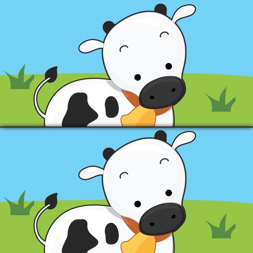 Find the Differences: Farm Animals Icon