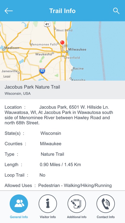 Wisconsin National Recreation Trails