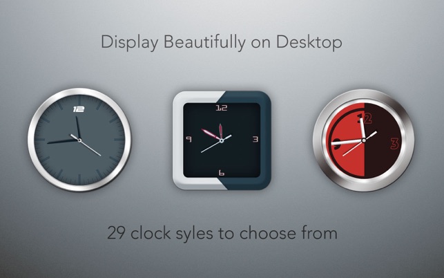 Desk Clock On The Mac App Store