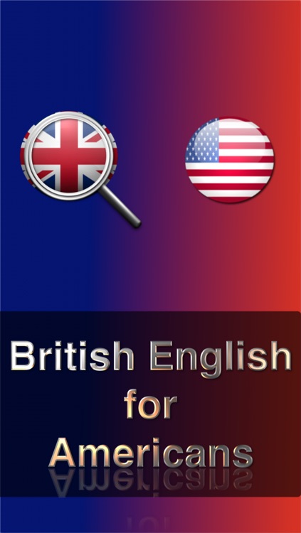British English Words for Native American English Speakers