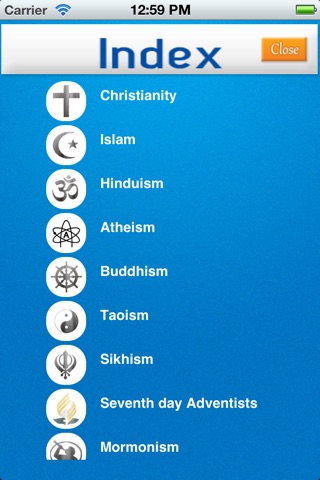 Religions screenshot 3