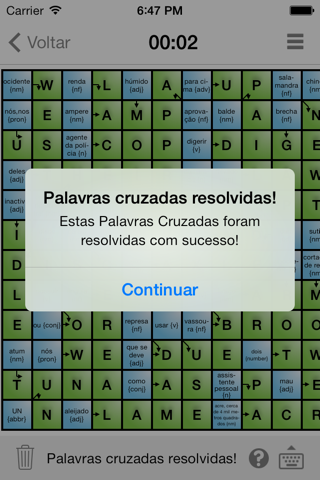 Aprenda Inglês com Palavras Cruzadas screenshot 4