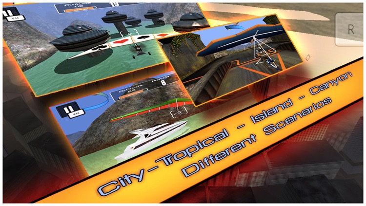 Racing Glider HD screenshot-3