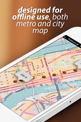 NYC Subway & Offline Map screenshot 2