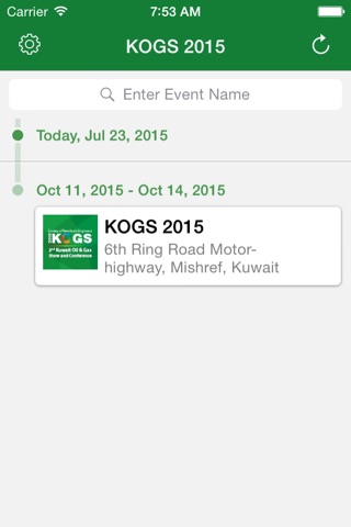 KOGS 2015 screenshot 2