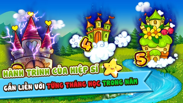 Hiệp Sĩ Toán - giúp trẻ tự học toán lớp 1, 2, 3(圖2)-速報App