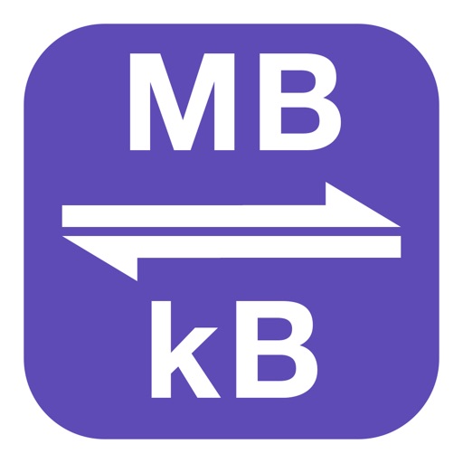 MB To kB icon