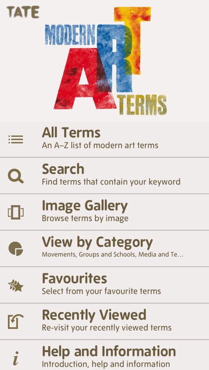 Tate Guide to Modern Art Terms