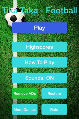 Tiki Taka - One touch football screenshot 2