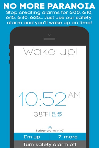 Wake Me Up – Smart morning alarm clock for the best feeling when you rise screenshot 3