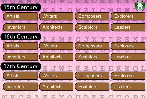 Word Search People (Historical Figures) screenshot 3