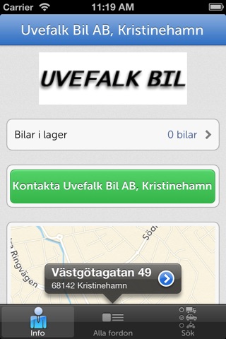 Uvefalk Bil screenshot 4