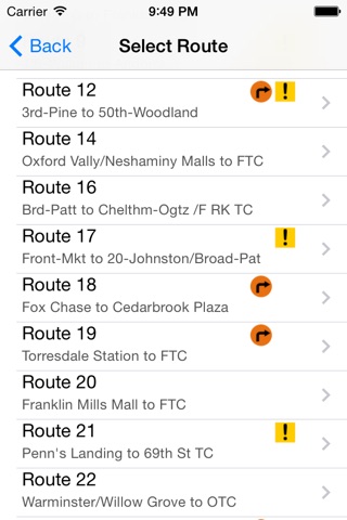 PhillyTransit screenshot 3