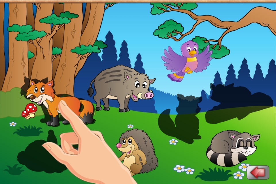 Animals Around The World - free educational puzzle for toddlers and kids screenshot 3