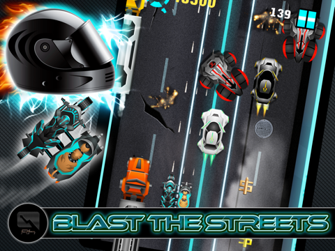 Alien Vs Knight Speed Racer Pro - A Bike Race Through Clash Cityのおすすめ画像2