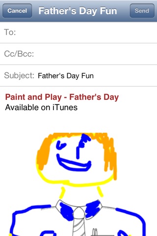 Paint and Play - Father's Day screenshot 2