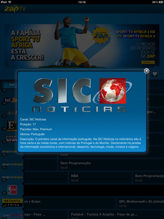 ZAP TV HD screenshot-3