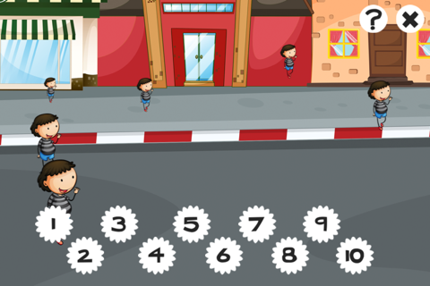 123 Count-ing & Learn-ing Number-s To Ten Kid-s Game-s with Police-Men screenshot 4