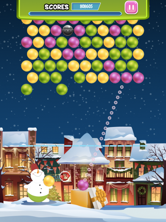 winter bubble shooter