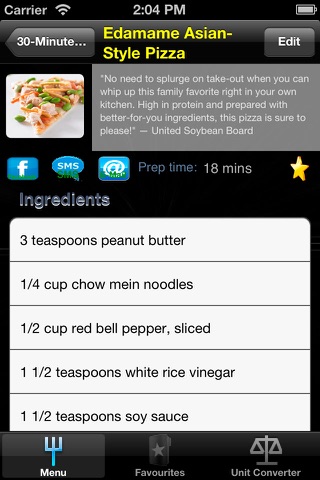 15-45 Minute Recipes screenshot 3