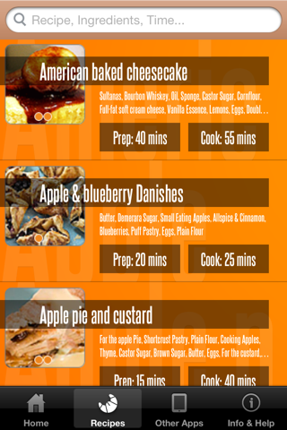 Just Desserts - James Martin's Food - 40 free desert recipes screenshot 2