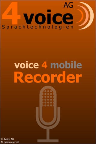 voice4mobile screenshot 2