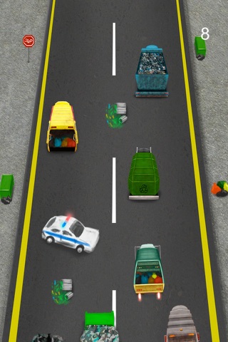 A Garbage Truck Race - Trash In The Streets Edition screenshot 2