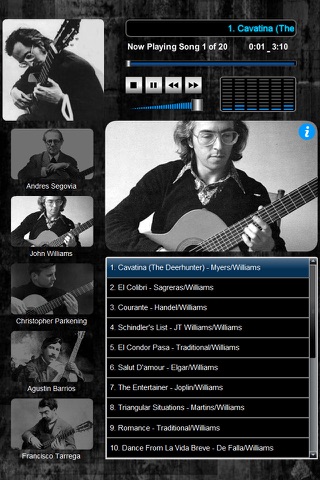 Classical Guitar Maestro (5 Master Guitarists 100 Compositions) screenshot 2