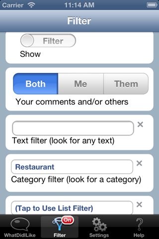 WhatDidILike screenshot 4