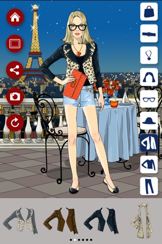 Walks in Paris - Dressup and Makeover game screenshot 4