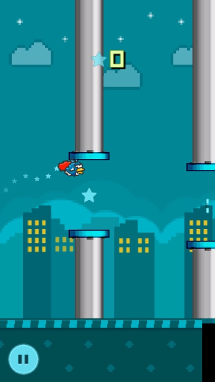 Flappy Twin Hero Bird - Super Bird vs Iron Bird