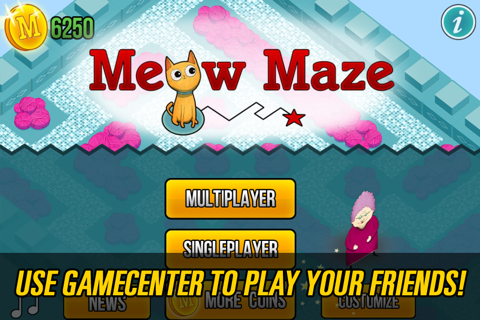 Meow Maze 3d Live Multiplayer Racing Pro screenshot 2