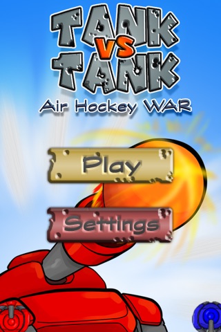 Tank Vs Tank Lite - The Addictive Air Hockey Physics Game screenshot 2