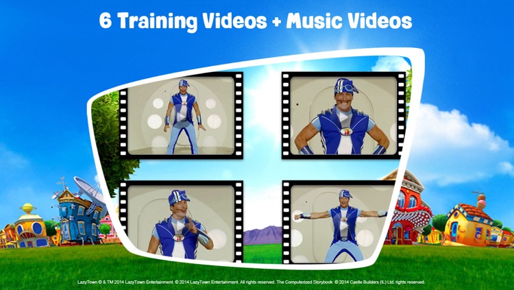 LazyTown's Adventures LITE – Little Pink Riding Hood Video Storybook with Narration, Puzzle Games, Coloring Pages, Photo-Booth, Music Videos, Training Videos and Cooking Recipes