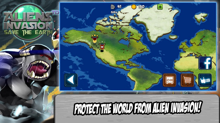 Aliens Invasion TD - Save the Earth screenshot-0