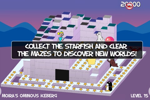 Ice Tales HD - The A-maze-ing Adventure of Pendleton Penguin in 2.5D screenshot 2