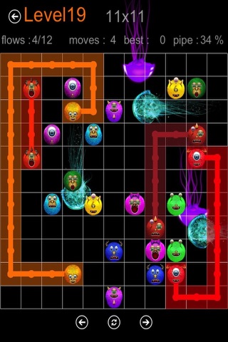 Monster Flux Connect with Pipe HD FREE screenshot 3