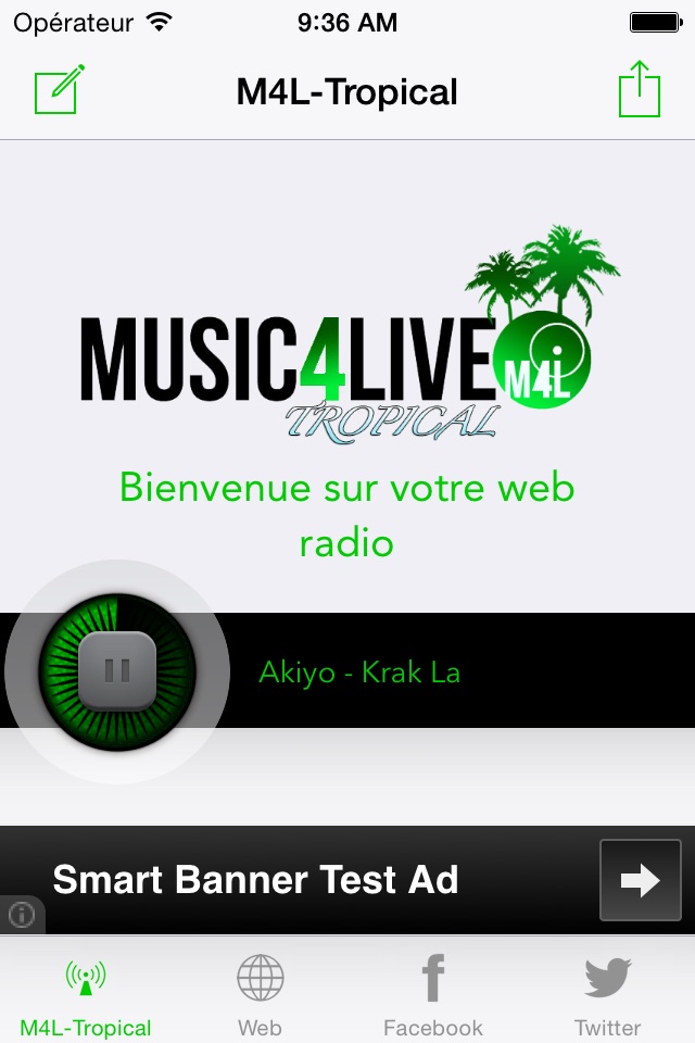 Music4Live Tropical screenshot 2